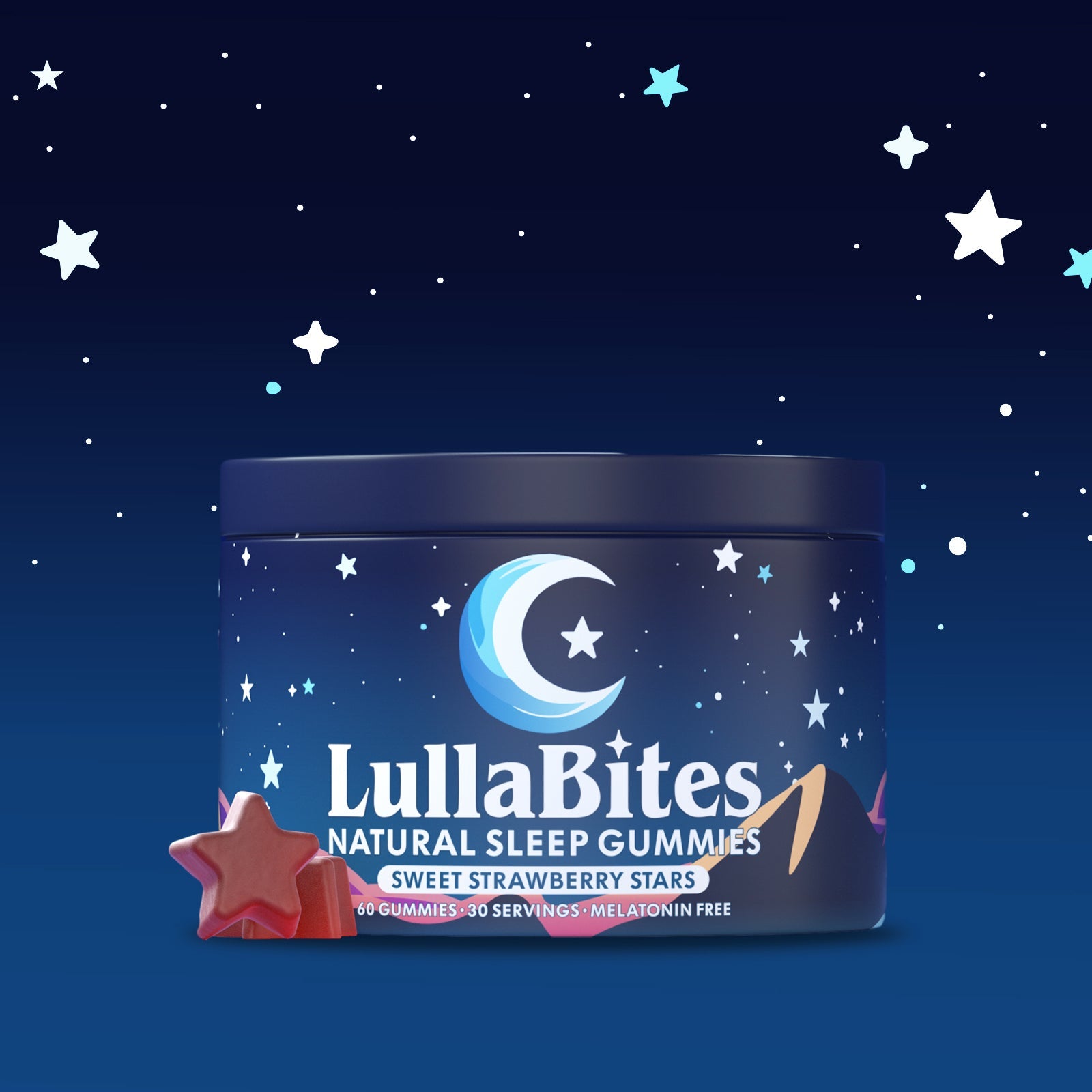LullaBites Natural Sleep Gummies