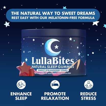 LullaBites Natural Sleep Gummies